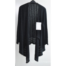 Mujeres de manga larga Opean Patterned Knitwear Cardigan